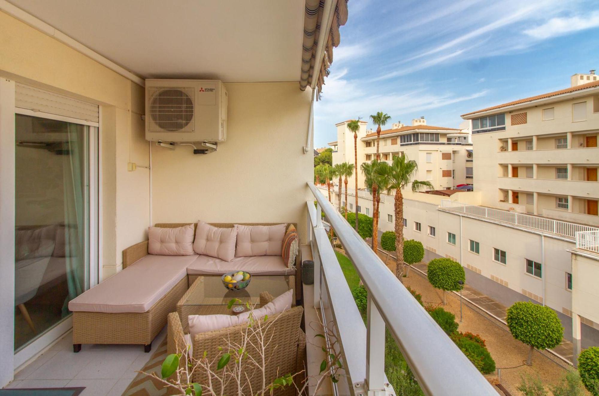 Luminoso Y Acogedor Apartamento En Albir El Albir Bagian luar foto