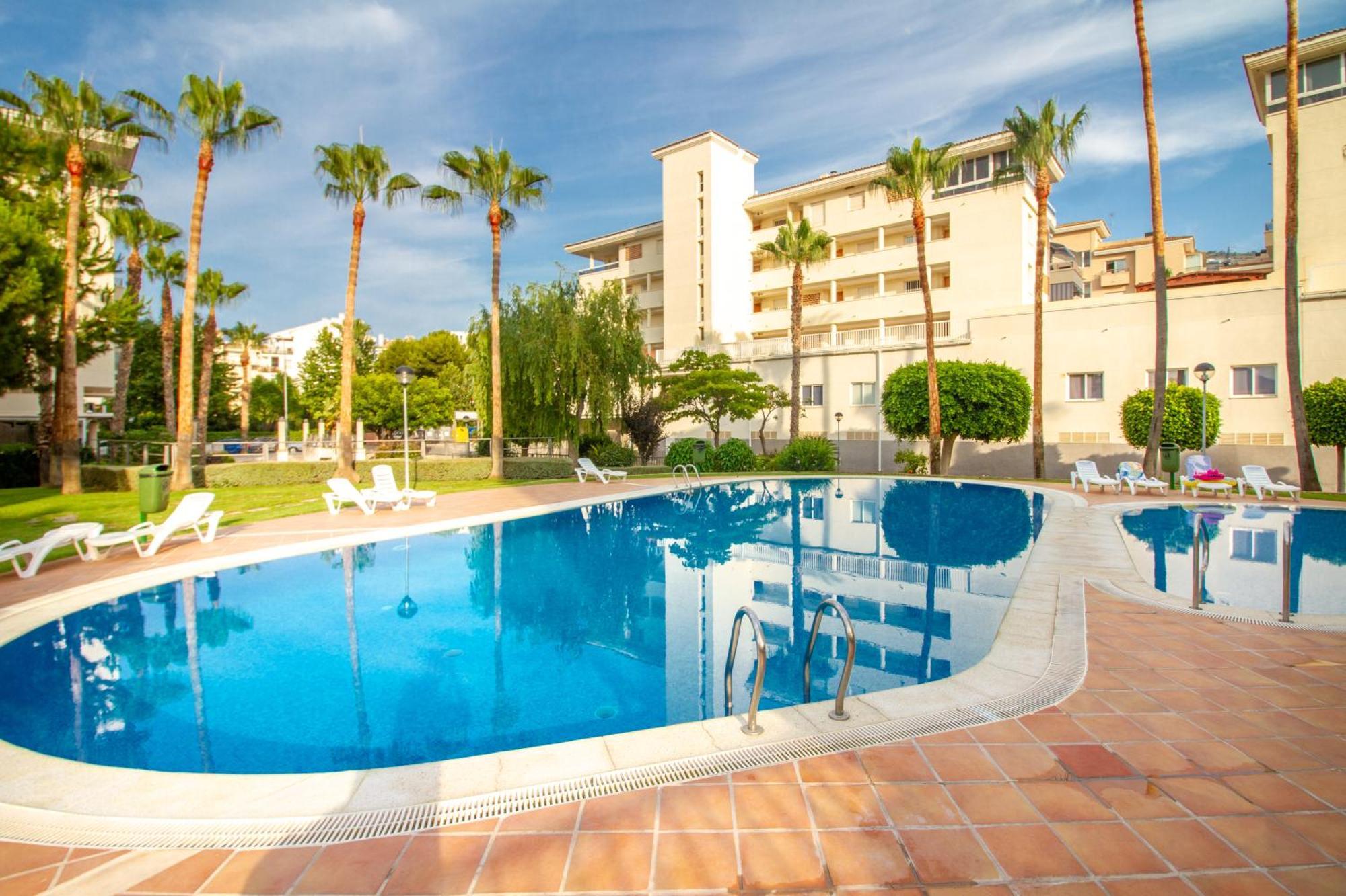 Luminoso Y Acogedor Apartamento En Albir El Albir Bagian luar foto