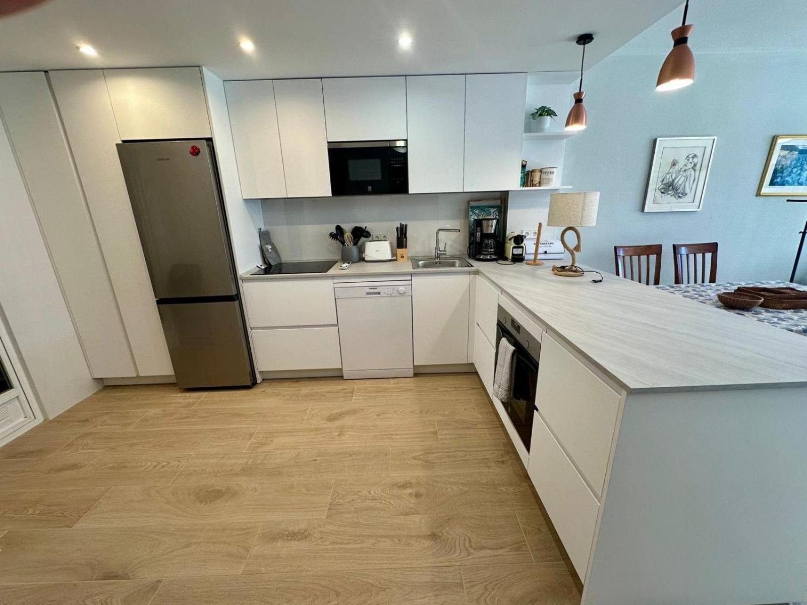 Luminoso Y Acogedor Apartamento En Albir El Albir Bagian luar foto
